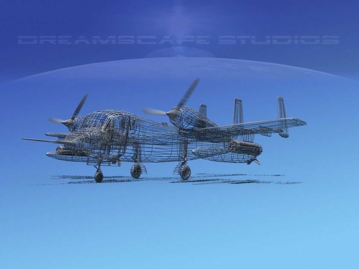 Grumman OV-1D Mohawk V12 3D model_12