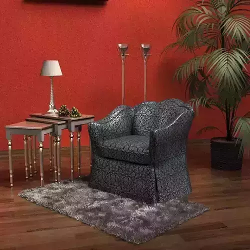 Sofa living room with walls