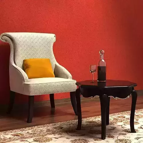 Sofa living room with wall