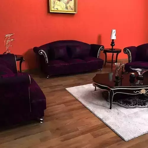Sofa living room with furniture