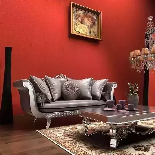 Sofa living room with walls