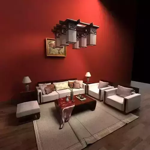 Sofa chinese living room