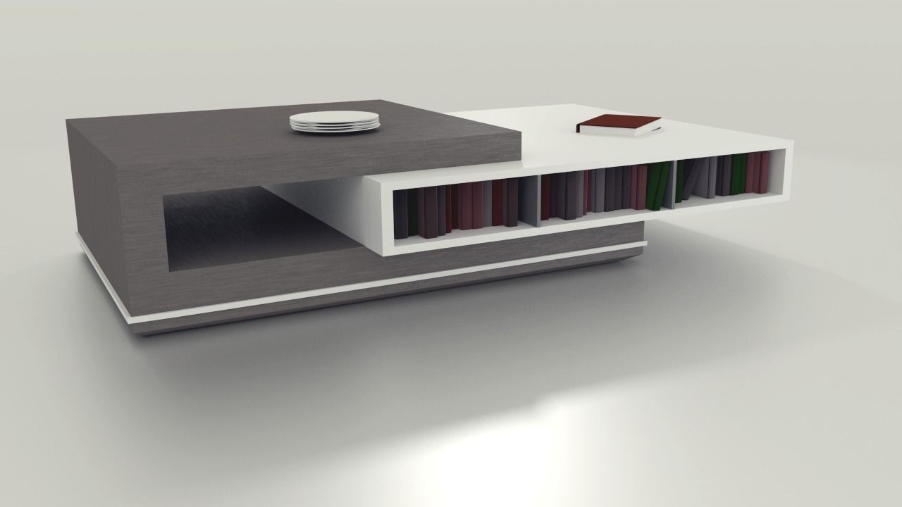 Minimalistic Wood Coffee Table free VR / AR / low-poly 3D model | CGTrader