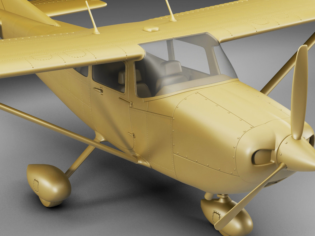 Cessna 182 Skylane 3D model_16