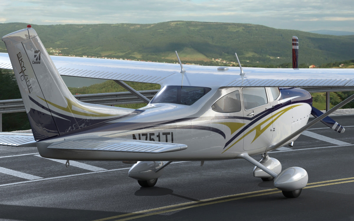 Cessna 182 Skylane 3D model_13