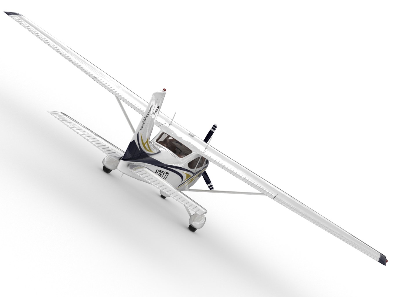 Cessna 182 Skylane 3D model_5