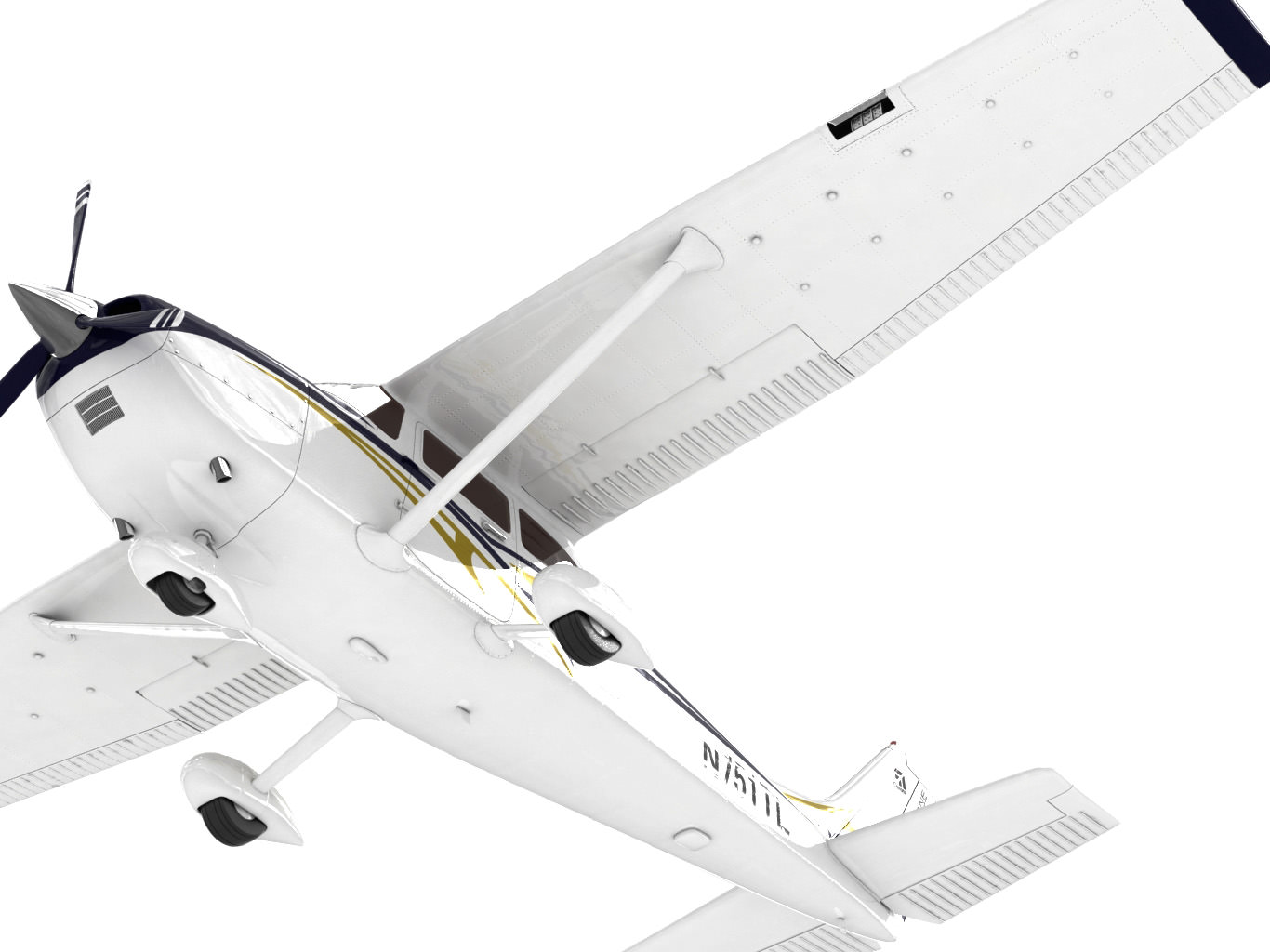 Cessna 182 Skylane 3D model_10