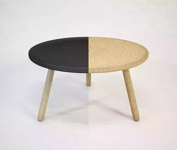 Tablo table by normann Copenhagen Free 3D model
