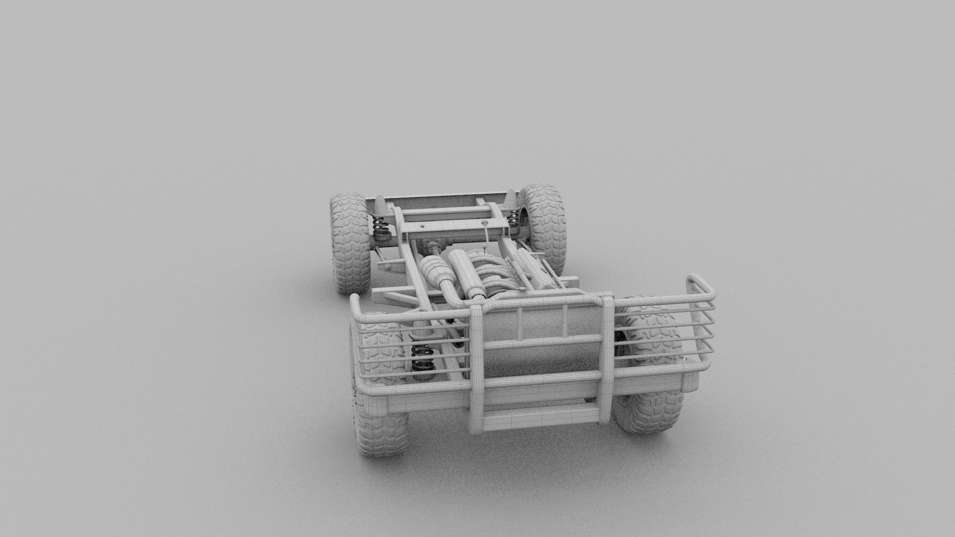 Full SUV Chassis 3D model_24