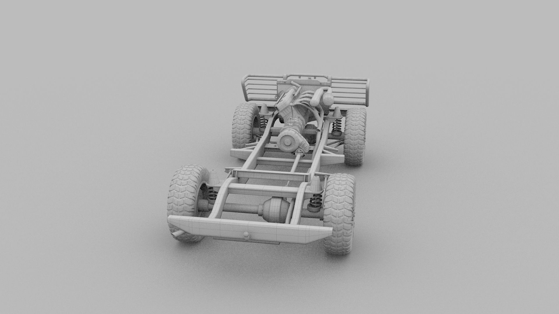 Full SUV Chassis 3D model_20