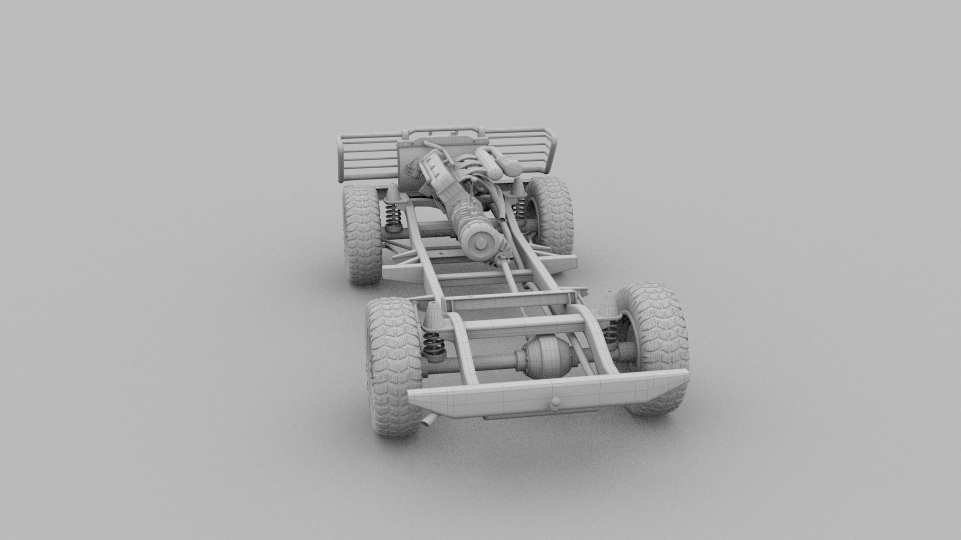 Full SUV Chassis 3D model_32