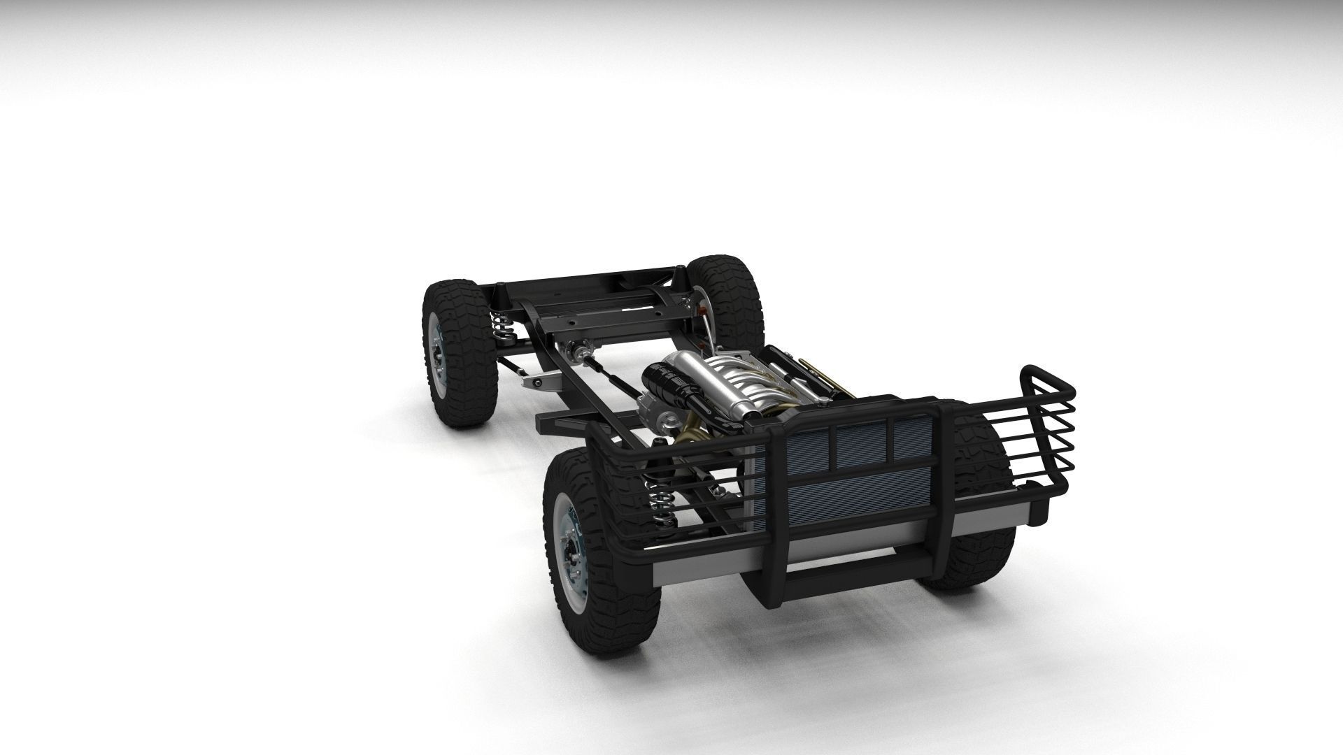 Full SUV Chassis 3D model_15