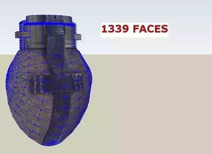 ammunition camouflaged tube