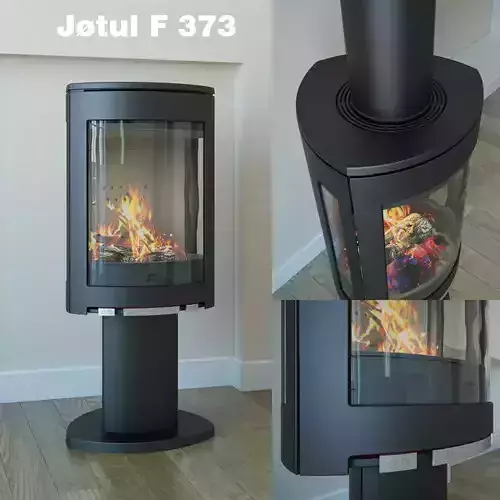 Fireplace Jotul F 373  3D model