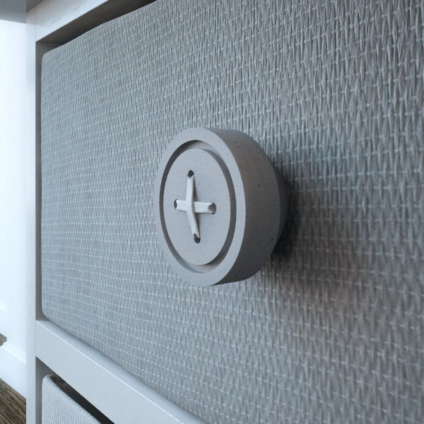 Kufer bedroom nightstand 3D model_2