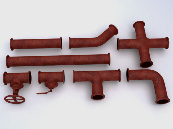 Pipeline Construction Kit 3D model_13