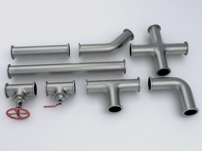 Pipeline Construction Kit 3D model_12