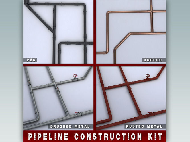 Pipeline Construction Kit 3D model_1