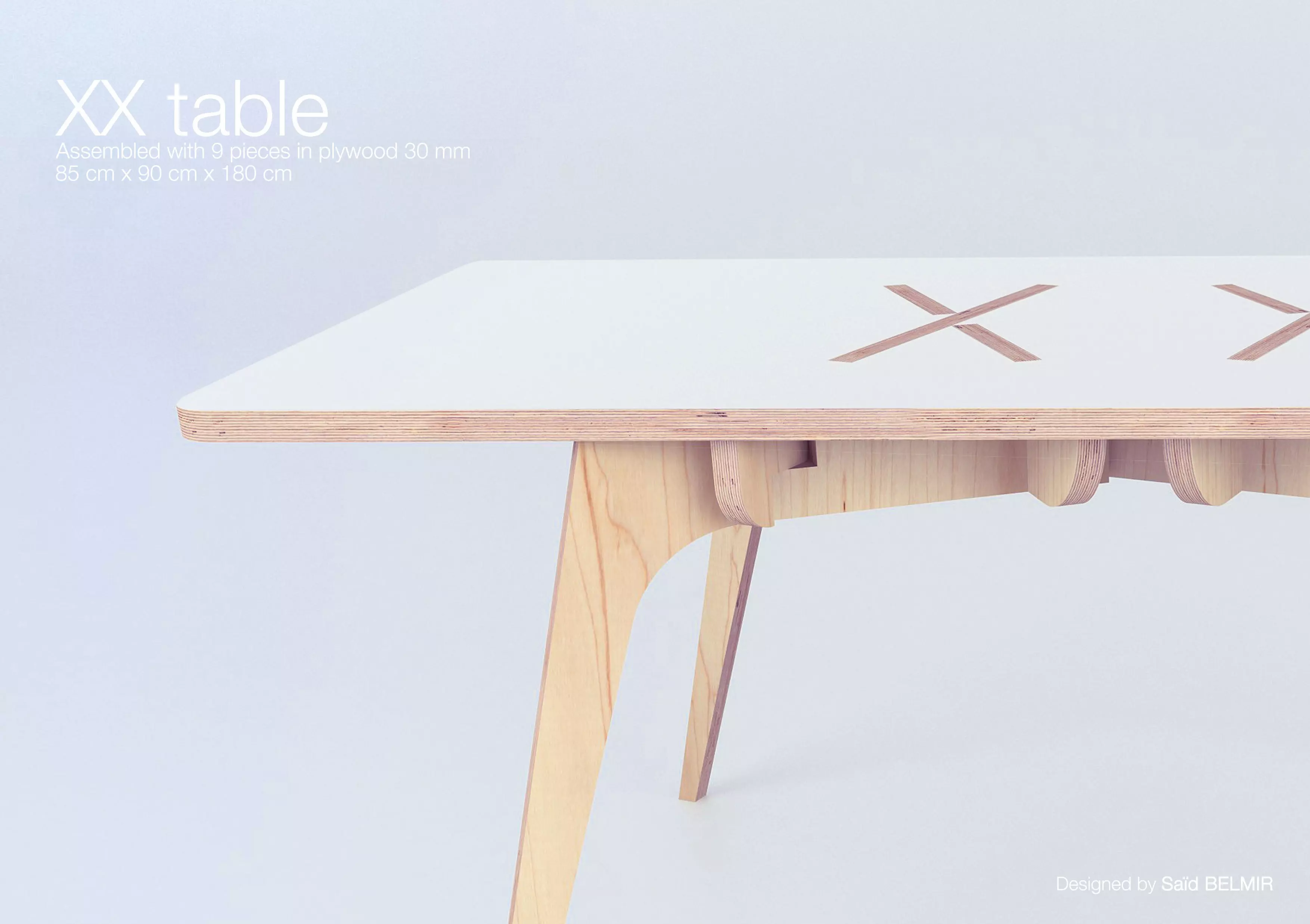 The XX Table 3D model_0