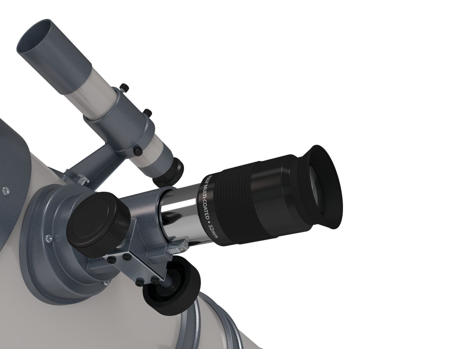 Reflector Telescope 3D model_6