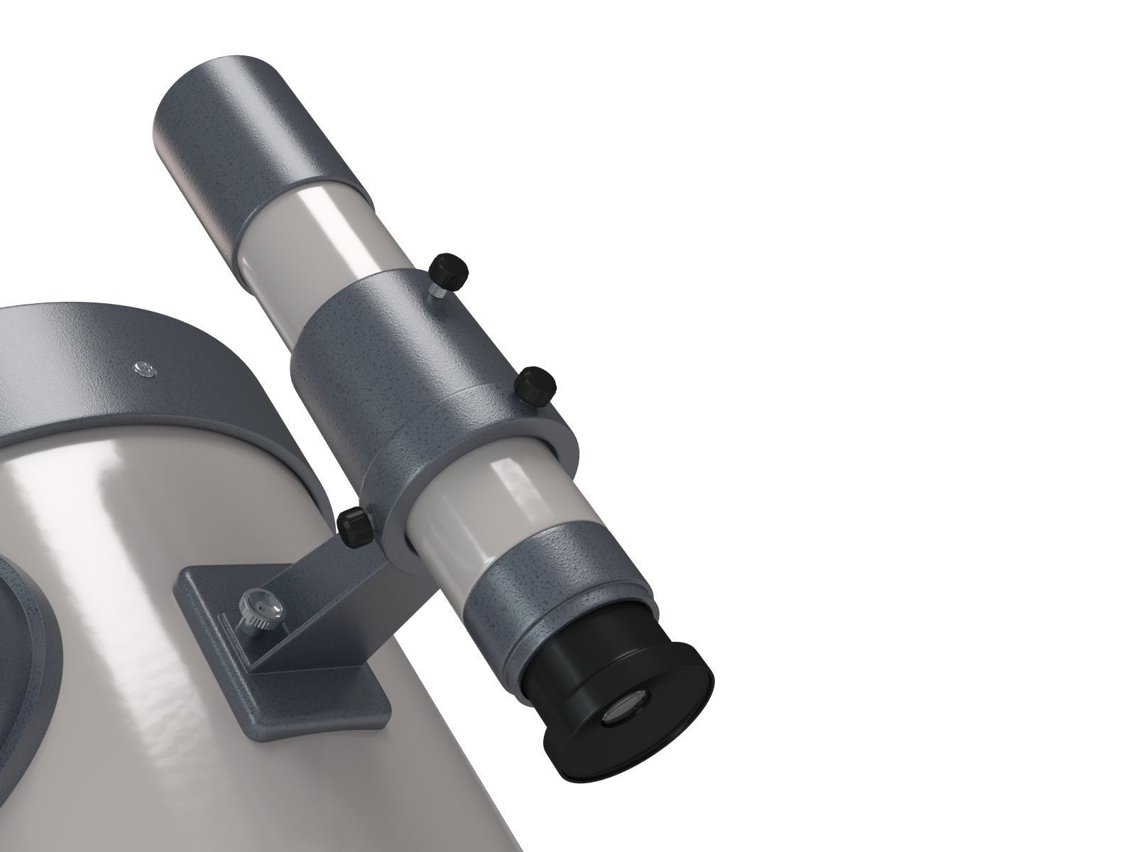 Reflector Telescope 3D model_7