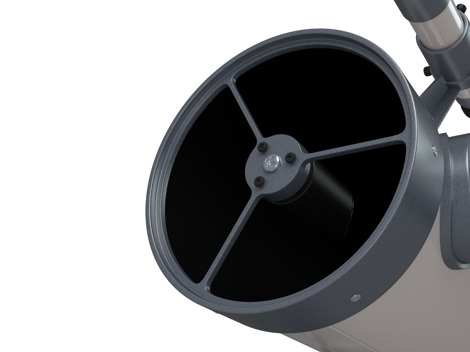 Reflector Telescope 3D model_9