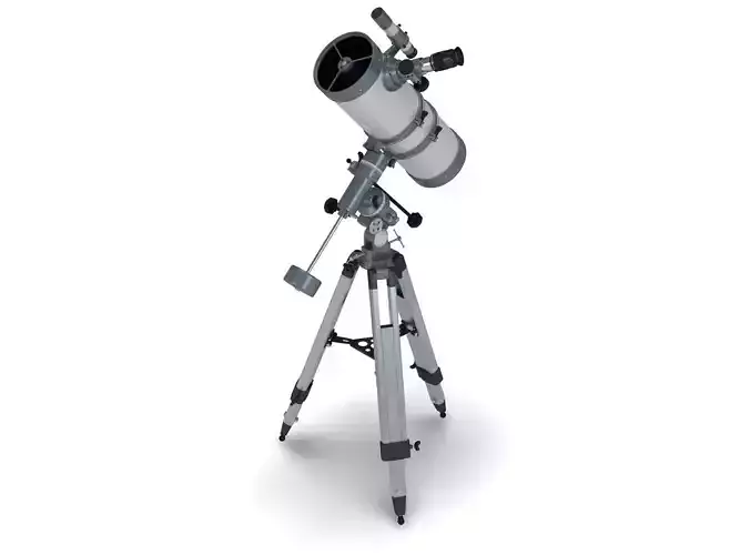 Reflector Telescope 3D model