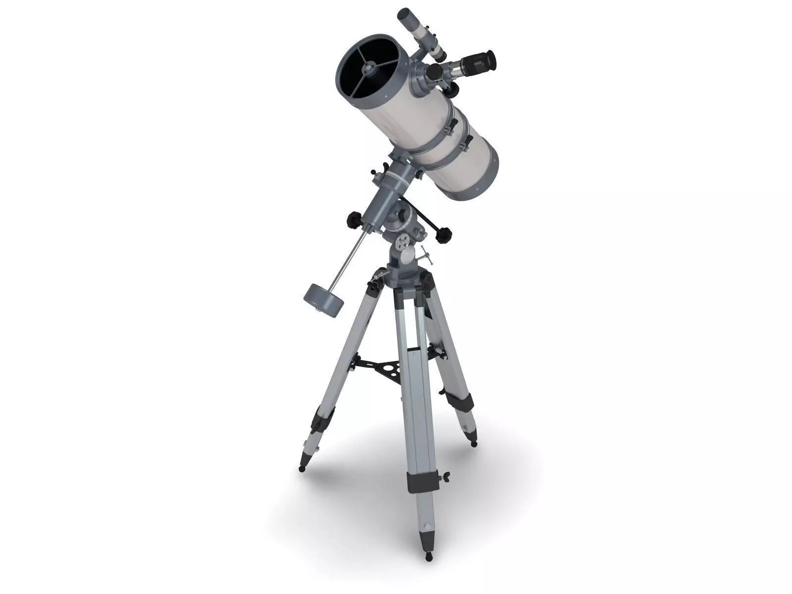 Reflector Telescope 3D model_0