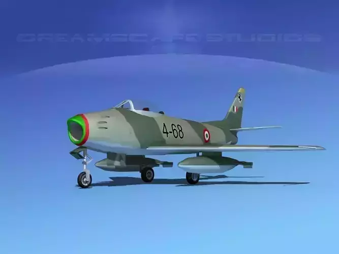 North American F-86 Sabre Jet Italy