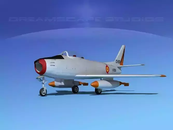 North American F-86 Sabre Jet Spain