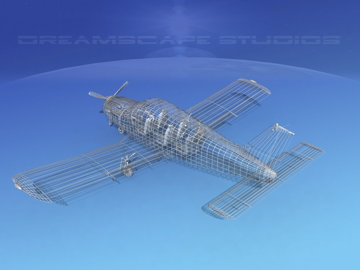 Piper Turbo Arrow 240 V13 3D model_13