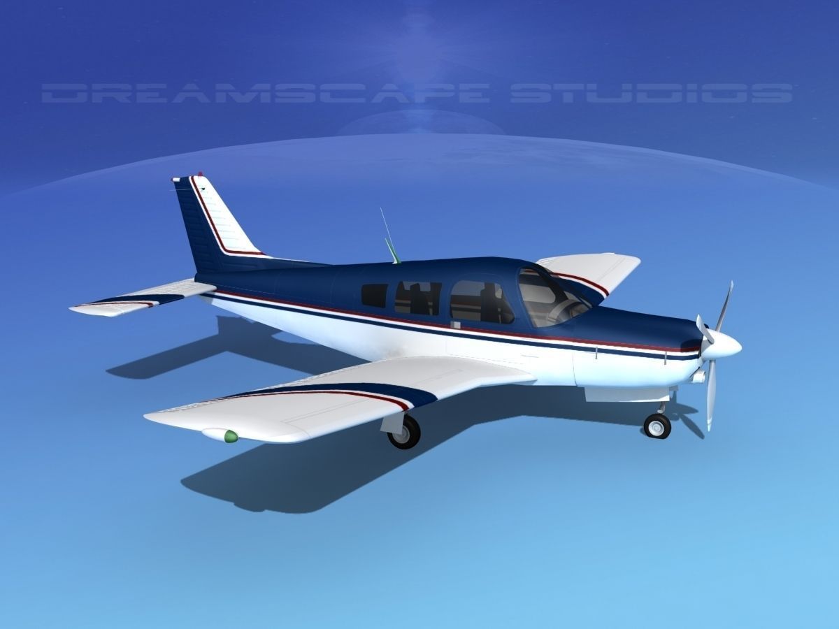 Piper Turbo Arrow 240 V13 3D model_3
