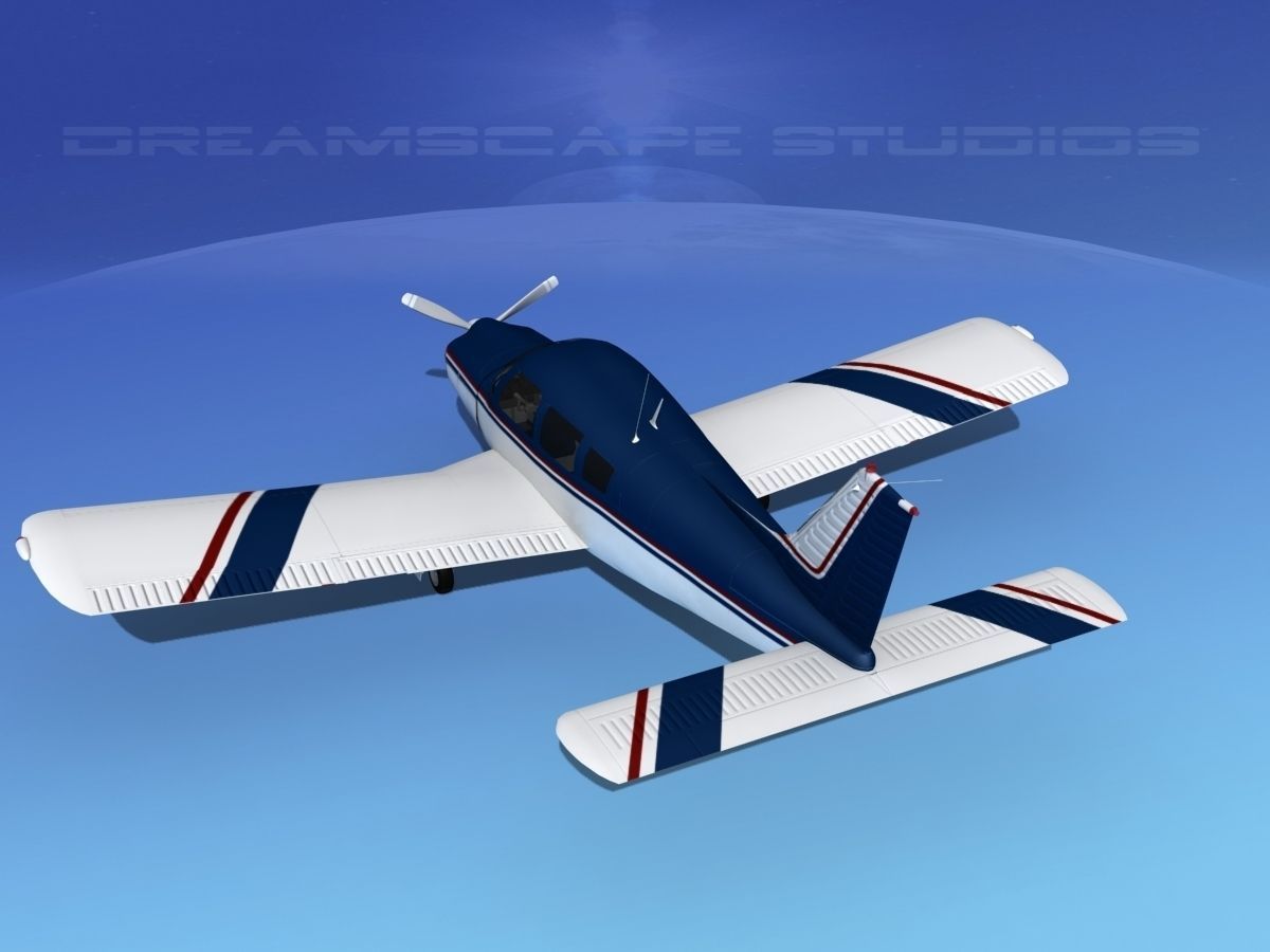 Piper Turbo Arrow 240 V13 3D model_7