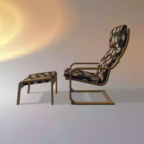 chair lounge and ottoman