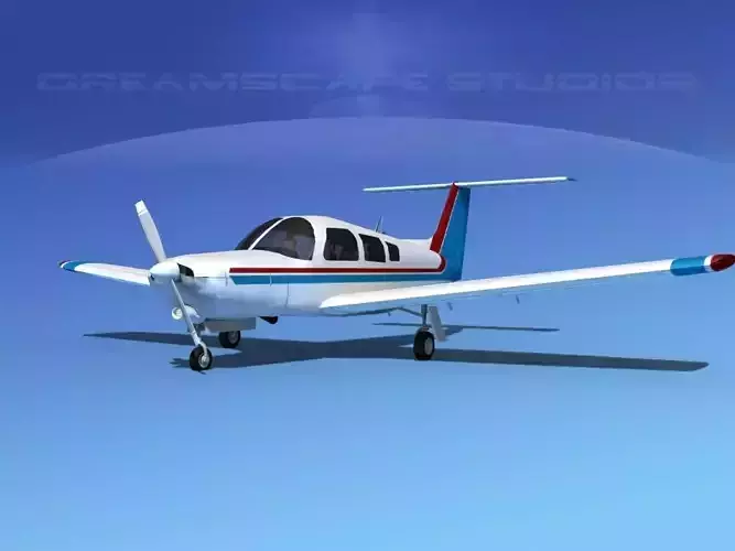 Piper Turbo Arrow III 3D model