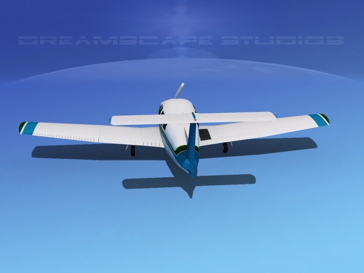 Piper Turbo Arrow III 3D model_6