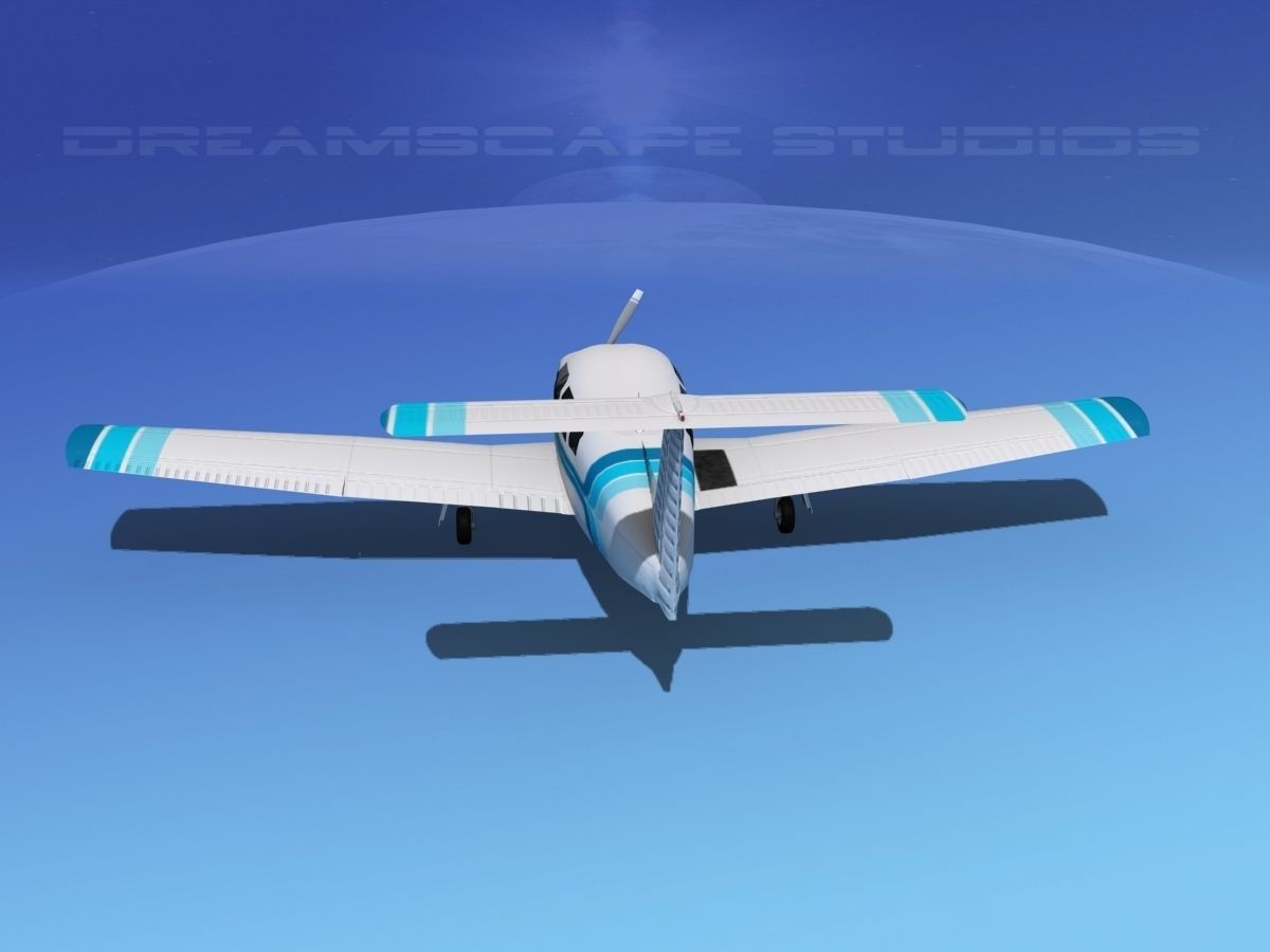 Piper Turbo Arrow III 3D model_6