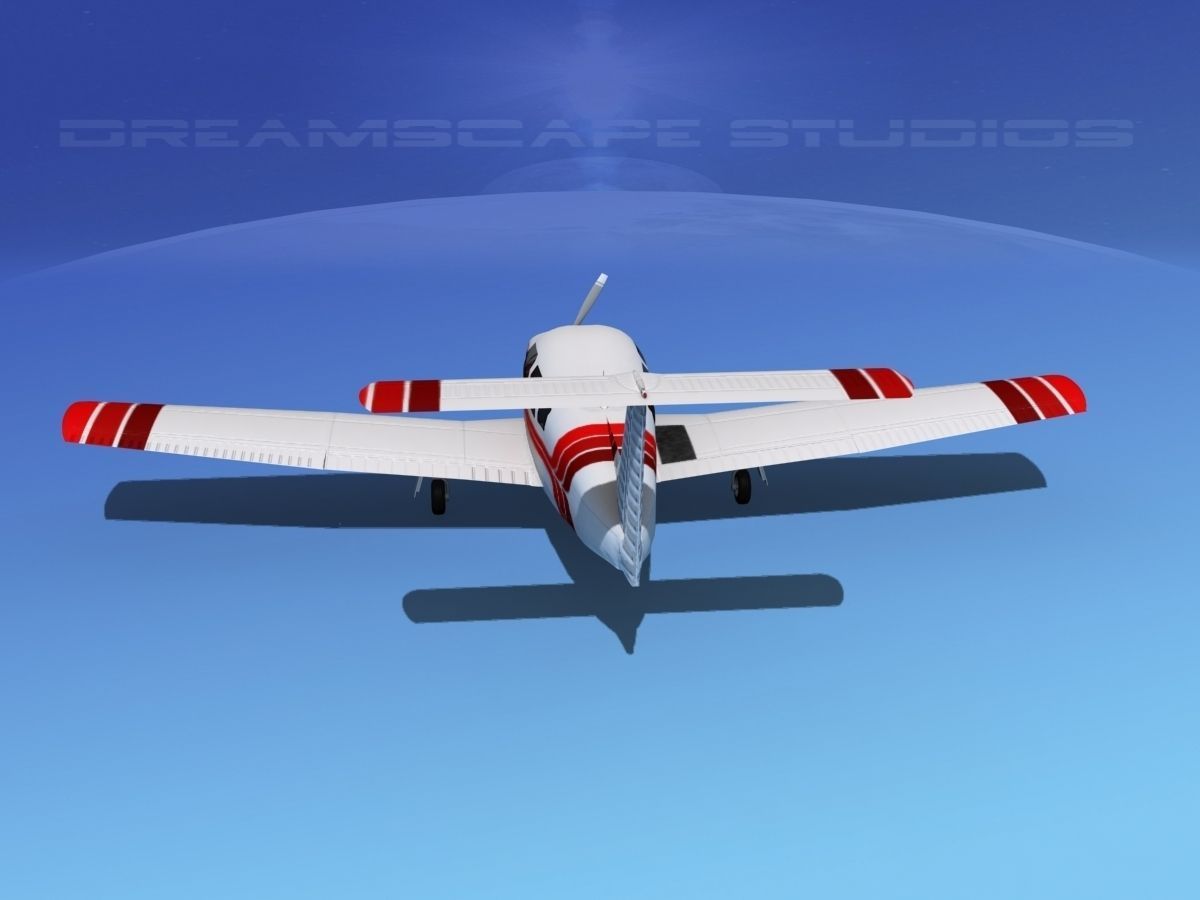Piper Turbo Arrow III 3D model_6