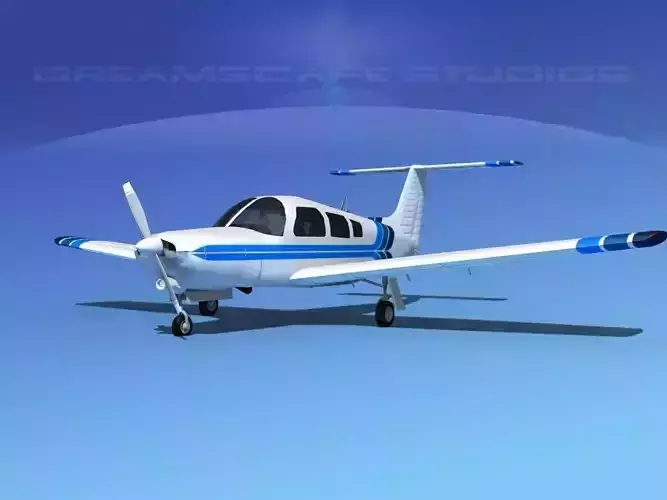 Piper Turbo Arrow III 3D model