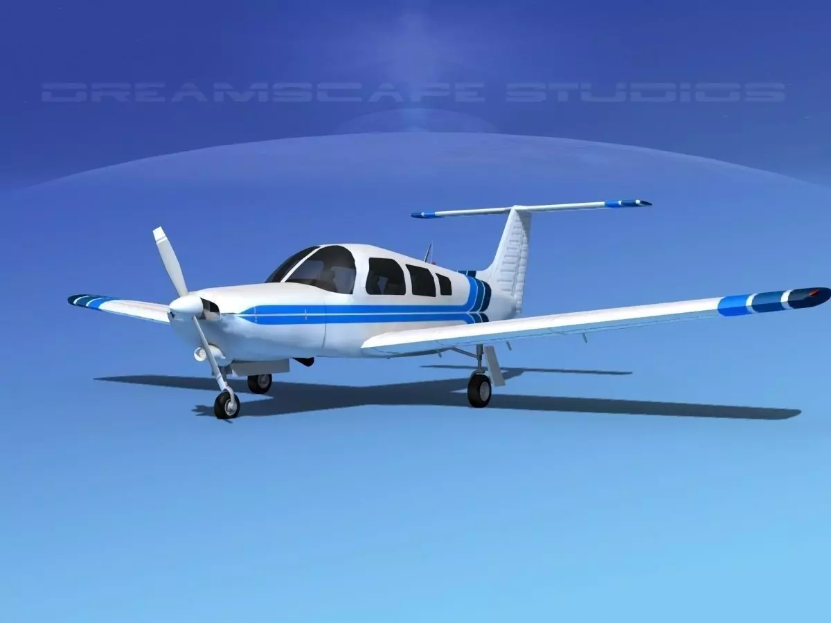 Piper Turbo Arrow III 3D model