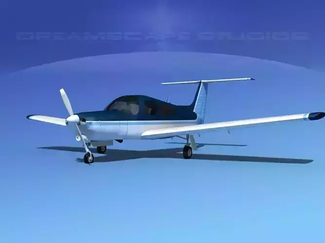 Piper Turbo Arrow III 3D model