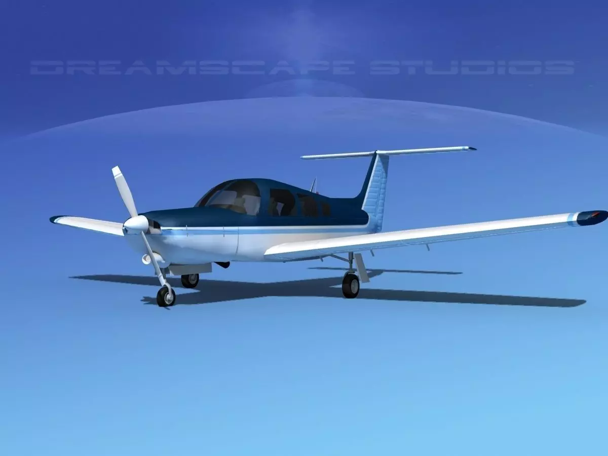 Piper Turbo Arrow III 3D model