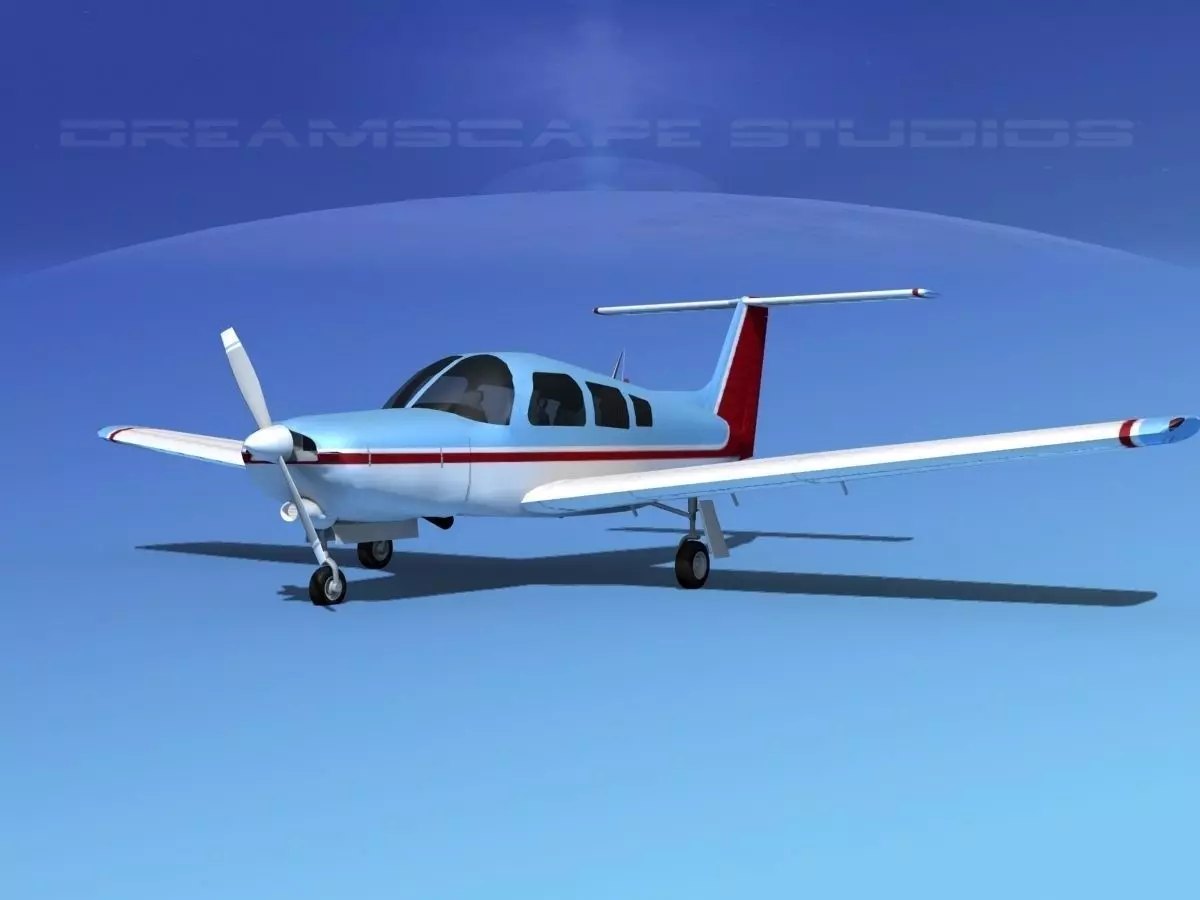 Piper Turbo Arrow III 3D model