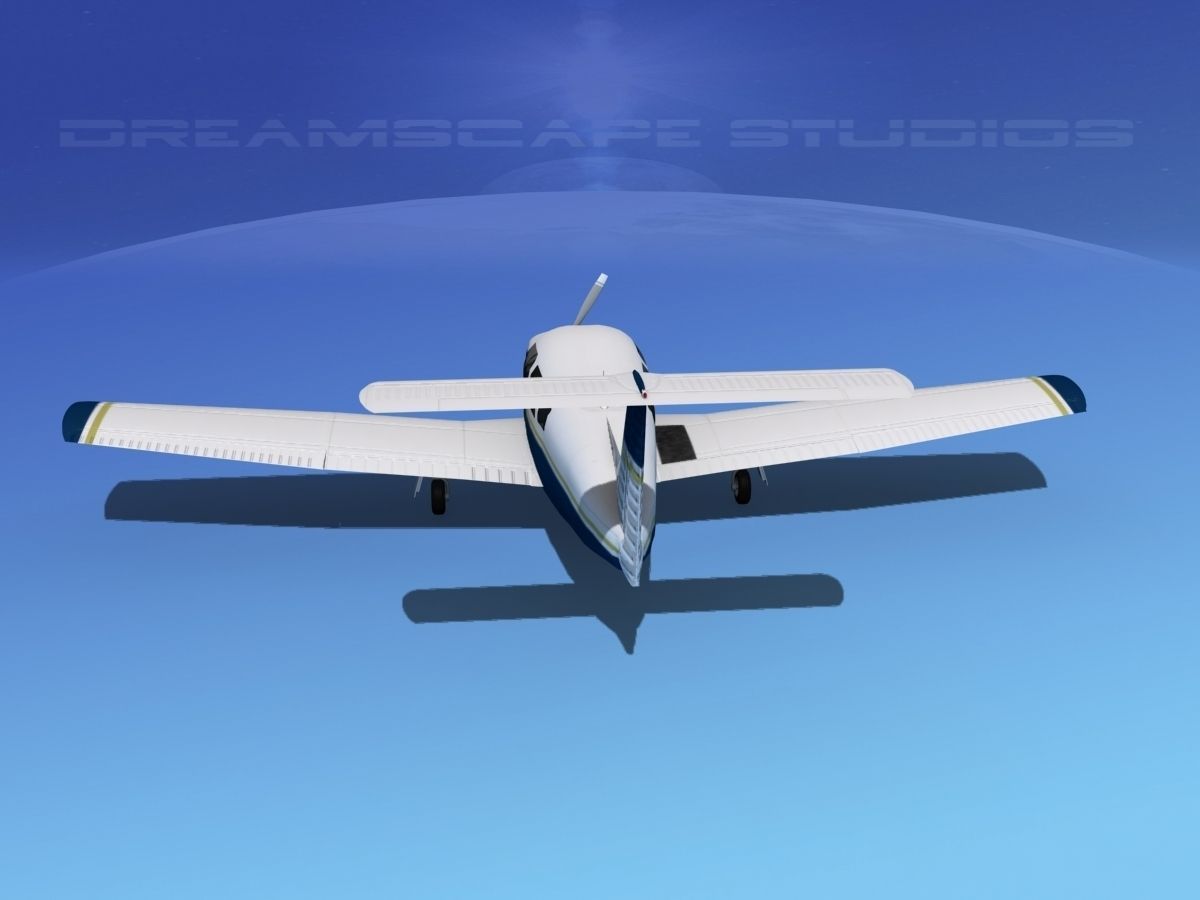Piper Turbo Arrow III 3D model_6