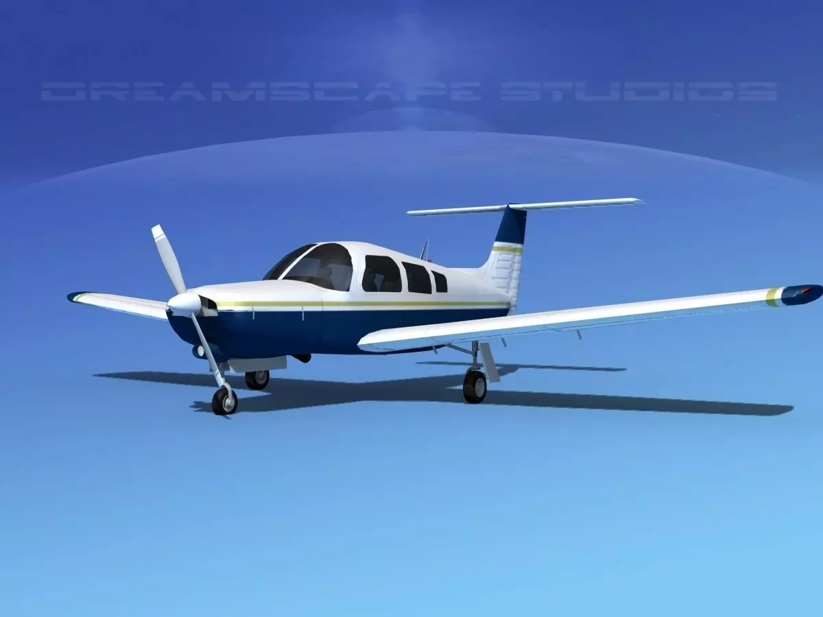 Piper Turbo Arrow III 3D model_0