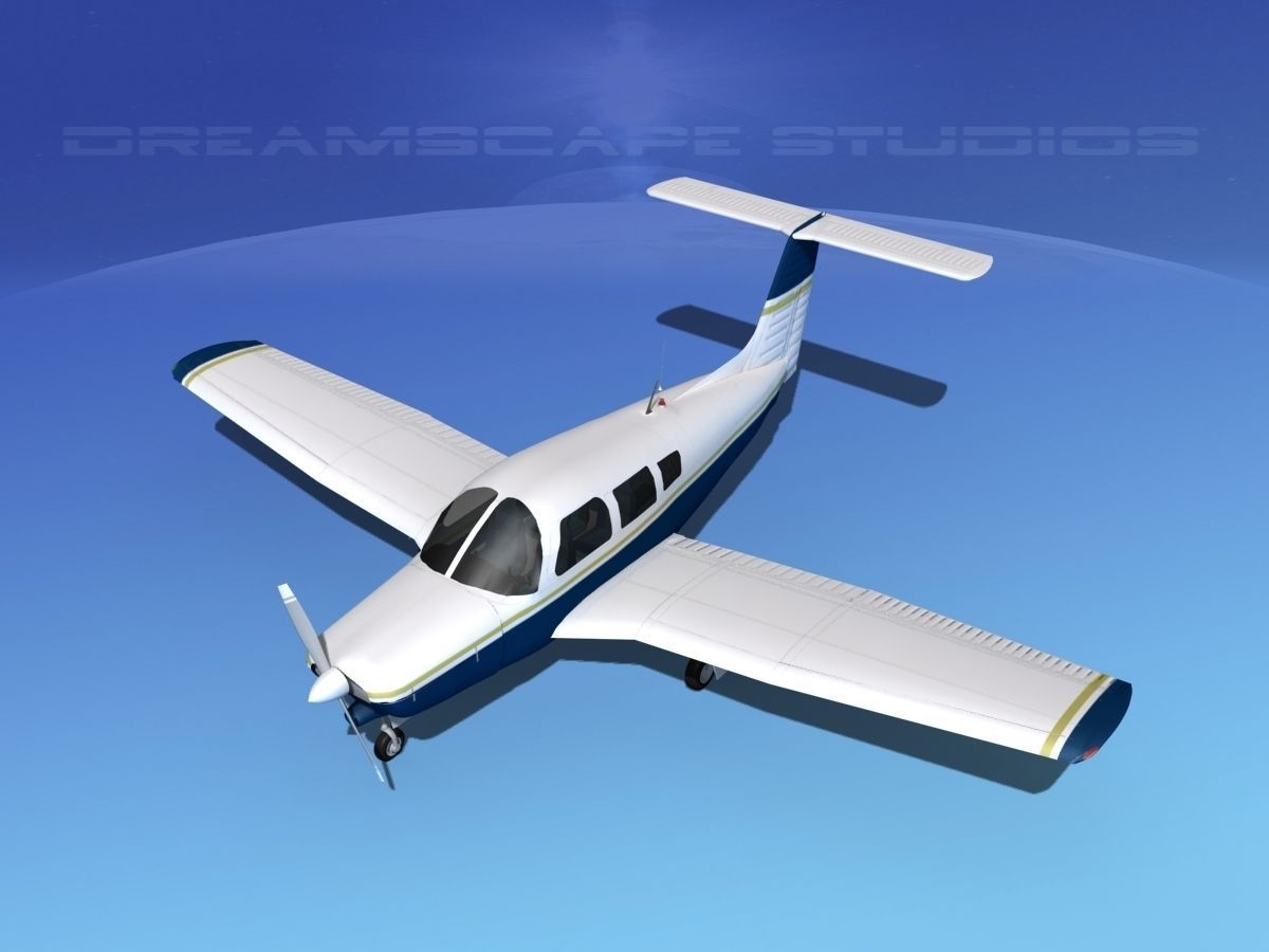 Piper Turbo Arrow III 3D model_10