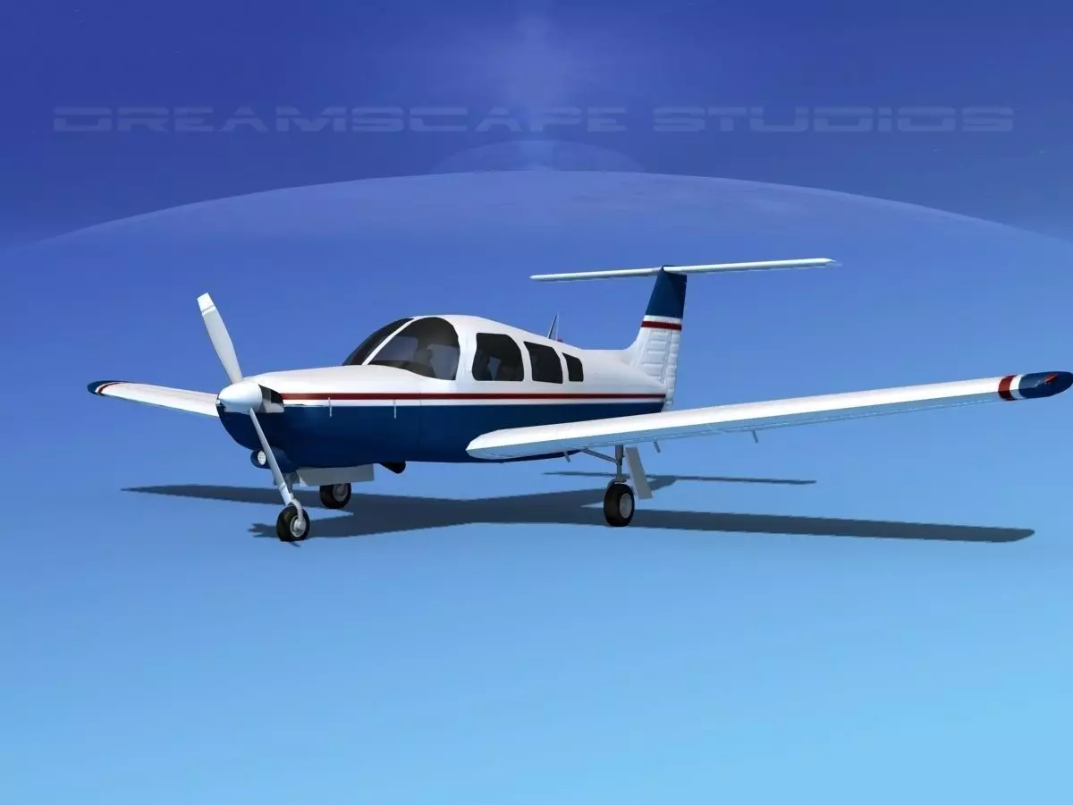 Piper Turbo Arrow III 3D model_0