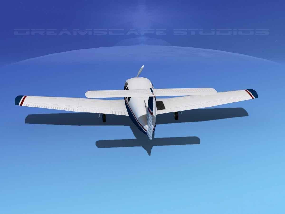 Piper Turbo Arrow III 3D model_6