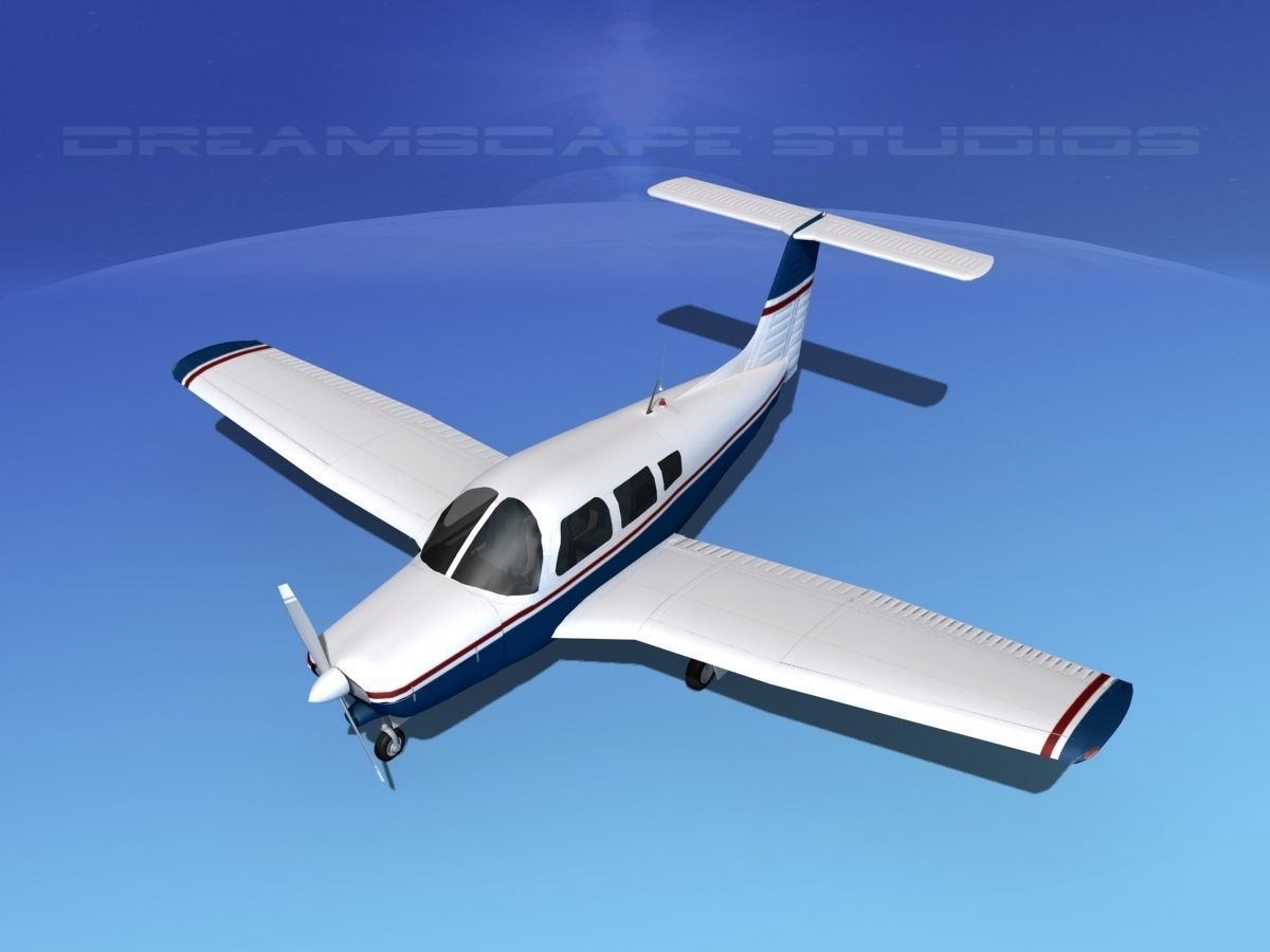 Piper Turbo Arrow III 3D model_10
