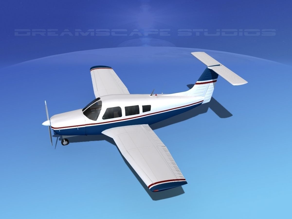 Piper Turbo Arrow III 3D model_8